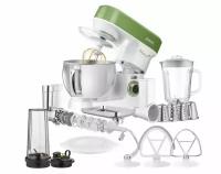 Планетарный кухонный комбайн Sencor Stand Mixer Multifunctional STM 3780GG 1200 Вт, зеленый/белый