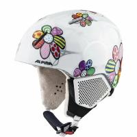 Шлем детский ALPINA Carat Lx Patchwork Flower Gloss (см:51-55)