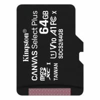 Карта памяти microSD 64 ГБ Kingston Class 10 Canvas Select Plus ( SDCS2/64GBSP )