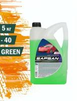 Антифриз Sapsan -40 Green 5кг