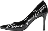 Туфли слингбэки Versace Jeans Couture, размер 41, черный