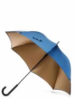 Зонт-трость ELEGANZZA, коричневый, синий