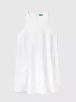 Платье UNITED COLORS OF BENETTON, размер XL, белый