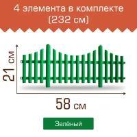 Забор декоративный №8