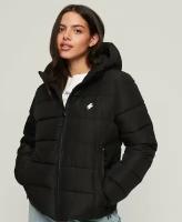 Куртка Superdry HOODED SPIRIT SPORTS PUFFER Пол Женский, Цвет 02A Black, Размер 10