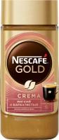 Кофе растворимый NESCAFE Gold Crema натуральный порошкообразный, ст/б, 95г