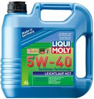 Моторное масло LIQUI MOLY Leichtlauf HC 7 5W-40 4 л