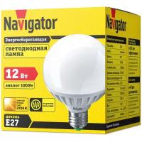 Лампа светодиодная Navigator 61 279 NLL-G95-12-230-4K-E27 12W 4000K шар