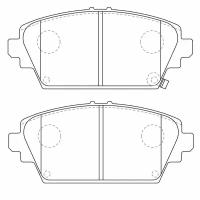 PN8106 Тормозные колодки дисковые NiBK (Черные)