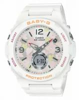 Наручные часы CASIO Baby-G BGA-260FL-7A, белый, розовый