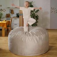 Кресло-мешок Bubble bag 140x70 см, XXL Пуф, Кремовый