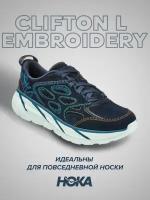 Кроссовки HOKA, полнота D, размер US7D/UK6.5/EU40/JPN25, синий