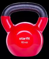 Гиря виниловая Starfit Db-401, 16 кг, красный