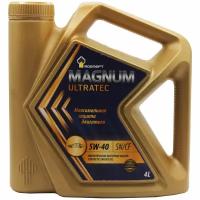 Моторное масло РосНефть 5W-40 Magnum Ultratec 4 л