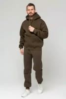 Магазин Толстовок - Premium tracksuit Khaki color - Спортивный костюм цвета Хаки, M-48-Unisex-(Мужской)