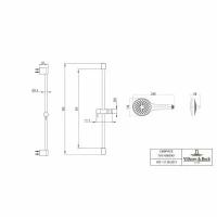 Душевой гарнитур Villeroy & Boch Embrace TVS1086000161