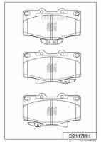 KASHIYAMA D2117MH Колодки торм. пер