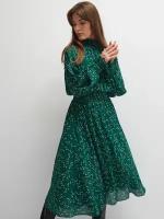 Платье женское Vittoria Vicci_изумрудно-зеленый_L