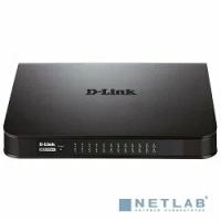 D-Link Сетевое оборудование D-Link DES-1024A/E1B Неуправляемый коммутатор с 24 портами 10/100Base-TX и функцией энергосбережения