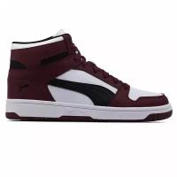 Кеды PUMA, размер 40 RU /41 EUR /8.5 US /26,5 см, бордовый, белый