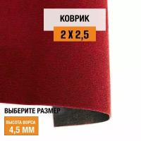 Коврик придверный в прихожую 2х2,5 м LEVMA DE 15 для офиса и дома. 4807157-2х2,5