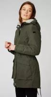 Куртка парка женская, Helly Hansen, W VEGA PARKA, цвет зеленый, размер S