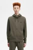 Худи FRED PERRY, размер XL, зеленый