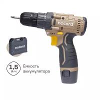 Аккумуляторная дрель-шуруповерт Nocord NCD-12