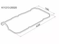 Прокладка клапанной крышки 1MZ 2MZ-FE, прав. SAT K11213-20020