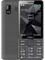 Телефон teXet TM-D324, 2 SIM, серый