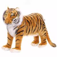 Мягкая игрушка Hansa Creation Тигр индокитайский, 60 см, оранжевый