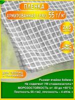 Пленка армированная Leno 55 г/м2 (2х5м) без УФ