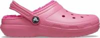 Сабо Crocs Classic Lined Clog, размер J3 US, розовый