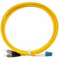 Патч-корд оптический (optic patch cord) FC/UPC-LC/UPC SM 9/125мкм одномодовый (duplex) 1 метр