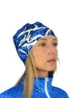 Шапка EASY SKI Спортивная шапка, размер XL, белый, синий