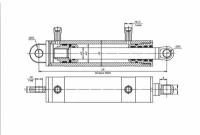 Ремкомплект гидроцилиндра рукояти манипулятора Epsilon (Palfinger) YBD036