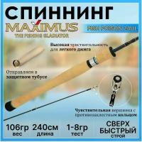 Удилище спиннинговое Maximus FISH POISON 24UL 1-8 гр 240 см