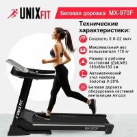 Беговая дорожка UNIX Fit MX-970F