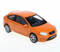 Модель машины 1:38 FORD Focus ST оранжевый 42378 Welly