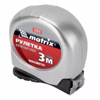 Рулетка Matrix Magnetic 3 м х 16 мм, магнитный зацеп 31010