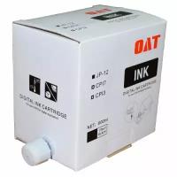 Краска для RICOH JP12 ( CPI-7 ) черная 0,6л (OAT)