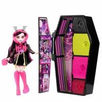 Кукла Monster High Skulltimate Secrets Neon frights Drakulaura HNF78