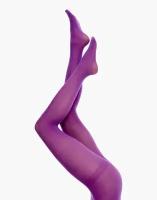 Фиолетовые колготки женские
