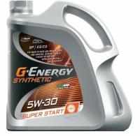 Масло моторное G-ENERGY Synthetic Super Start 5w30 C3 4л синтетическое