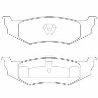 PN0149 Тормозные колодки дисковые NiBK (Черные)