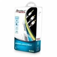 Кабель REAL CABLE 3.5Jack - 2 RCA, 1.5 м
