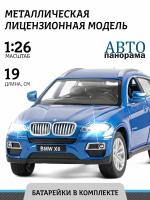 Легковой автомобиль Автопанорама BMW X6 JB1200121 1:24, 3 см