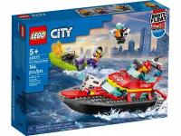 LEGO City 60373 Пожарная спасательная лодка