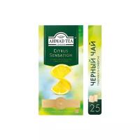 Чай черный Ahmad tea Citrus sensation в пакетиках, 25 пак