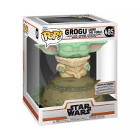 Фигурка Funko POP! Deluxe Bobble Star Wars Mandalorian Grogu Using the Force (SFX) (485) 58390